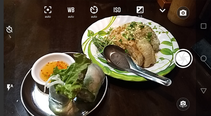 Moto G5 Plus高性能カメラの画面