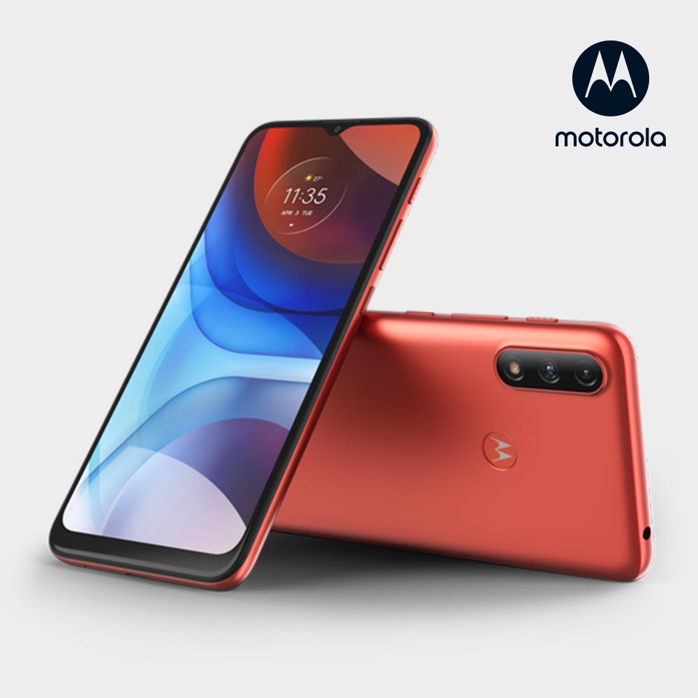 moto e7 power コーラルレッド